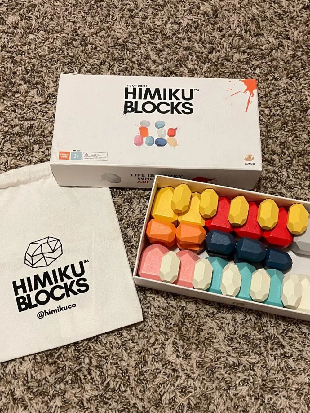 Multicolor Himiku Stacking Blocks
